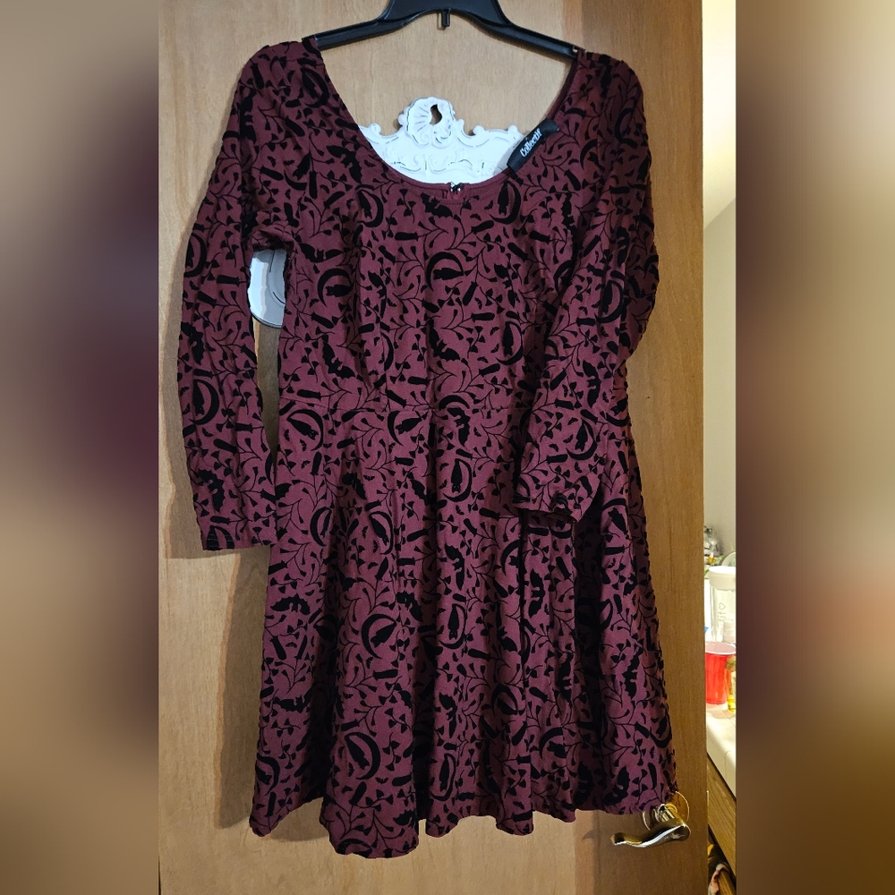 Modcloth bats dress